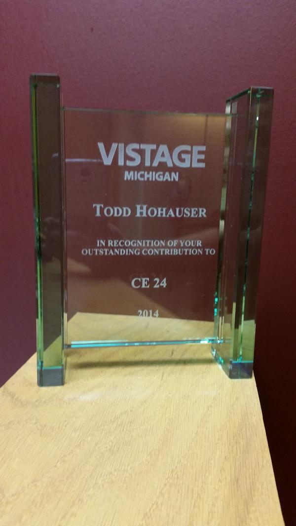 Vistage award