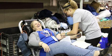 Donors Give the Gift of Life at the Spirit of America Blood Drive