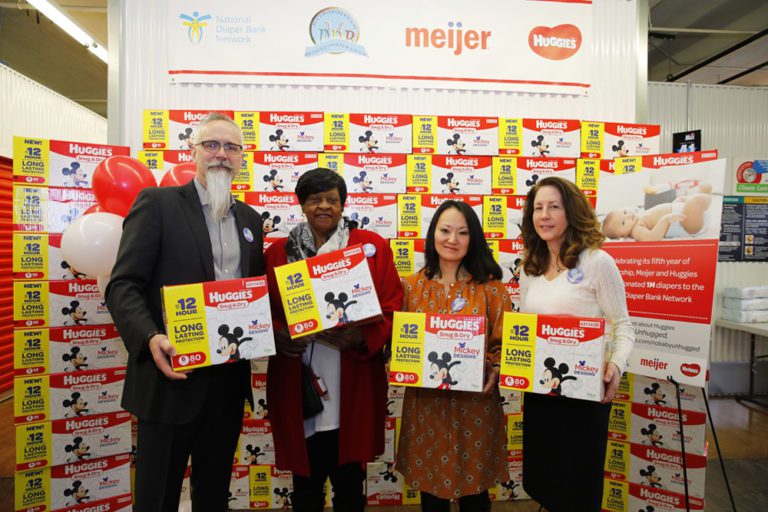 Meijer, Huggies Help Area Parents through Metropolitan Detroit Diaper Bank Donations