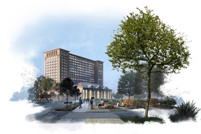 Ford Motor Company invites press, public to see its plans for the Michigan Central Depot building