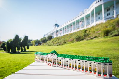 Your vote could turn Michigan’s Grand Hotel into a LEGO kit