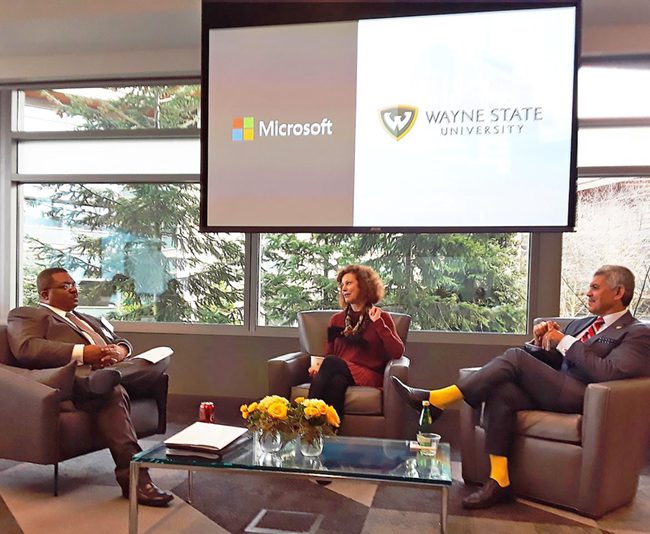Microsoft, Wayne State University team up to strengthen Michigan employability