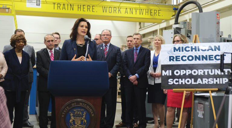 Whitmer closes state’s K-12 buildings, bans groups of 250