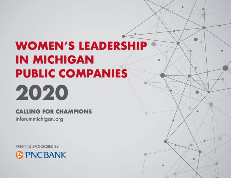 Inforum Michigan Women’s Leadership Report shows both gains, slow progress