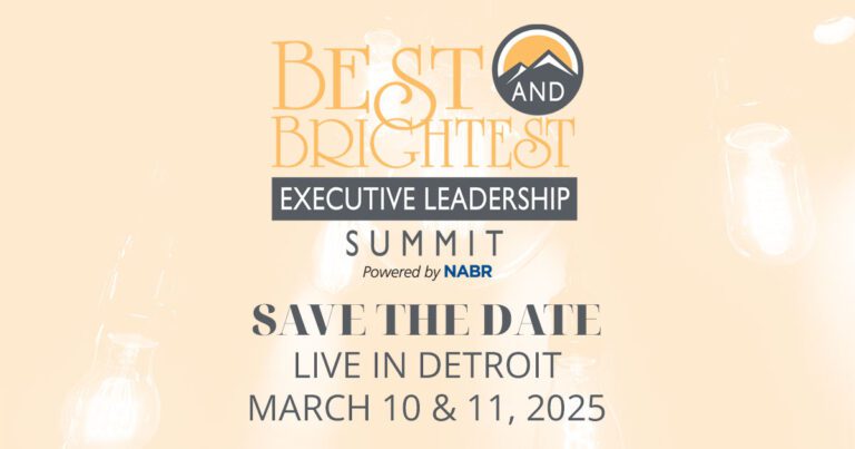 Best and Brightest Executive leadership summit save the date